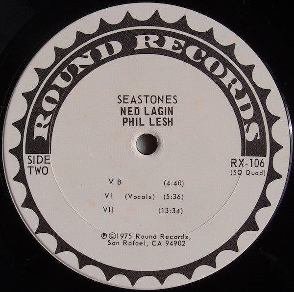 Ned Lagin, Phil Lesh : Seastones (LP, Album, Quad)