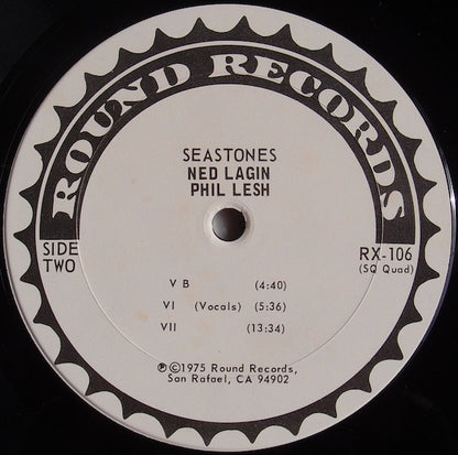 Ned Lagin, Phil Lesh : Seastones (LP, Album, Quad)