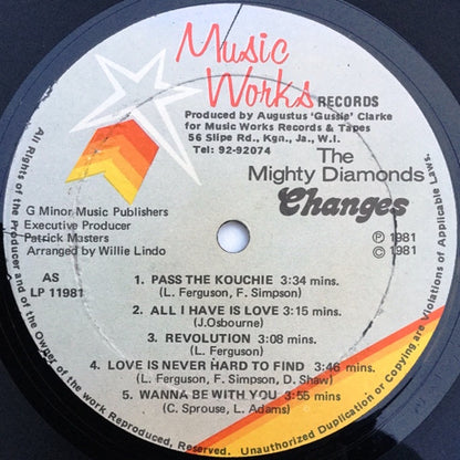 The Mighty Diamonds : Changes (LP, Album)