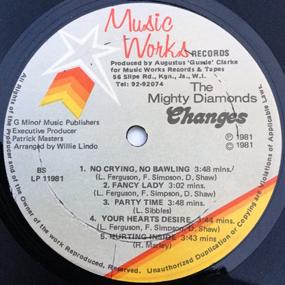 The Mighty Diamonds : Changes (LP, Album)