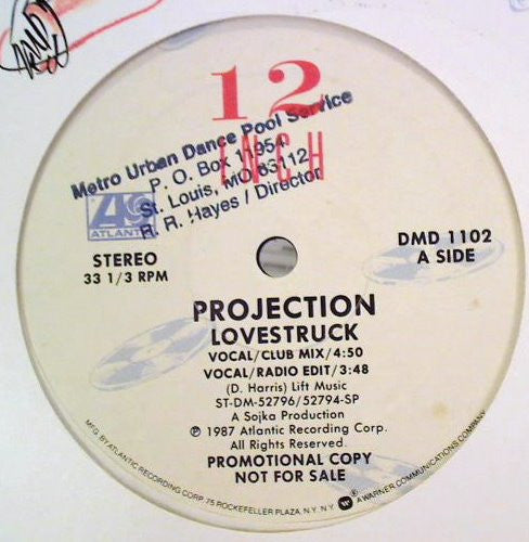 Projection : Lovestruck (12", Promo)