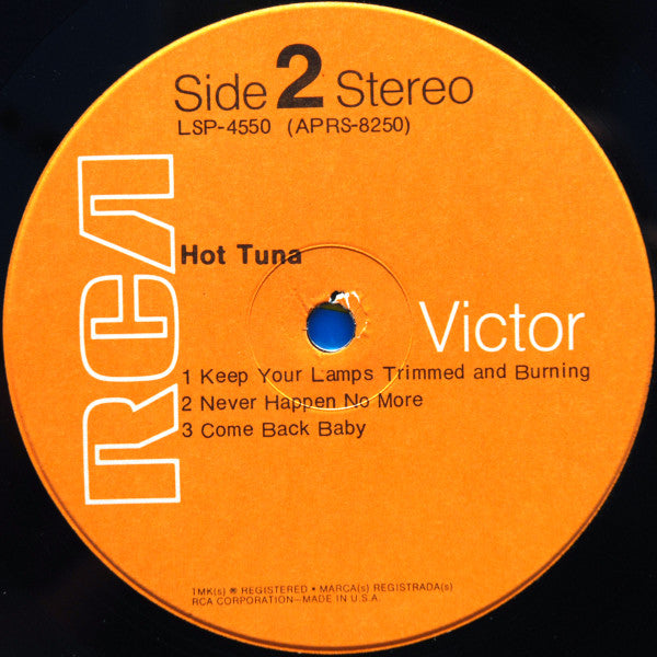 Hot Tuna : First Pull Up, Then Pull Down (LP, Album, Ind)