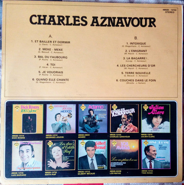 Charles Aznavour : Charles Aznavour (LP, Comp)