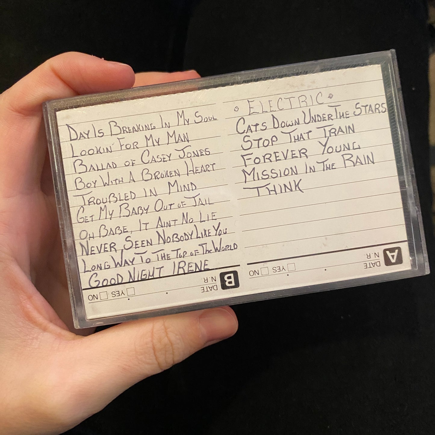 The Jerry Garcia Band - Broadway 10/20/1987 (Bootleg Cassette)