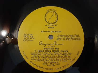 Beyond Ordinary : Regresa Amor (12")