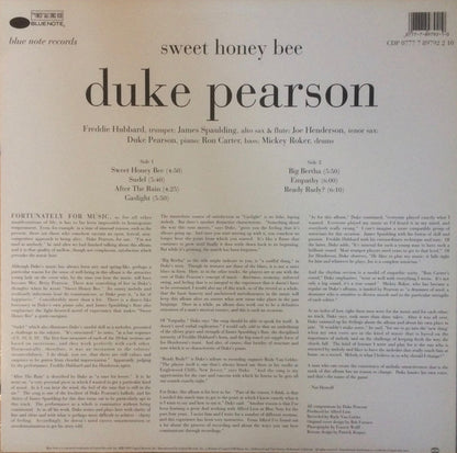 Duke Pearson : Sweet Honey Bee (LP, Album, RE)