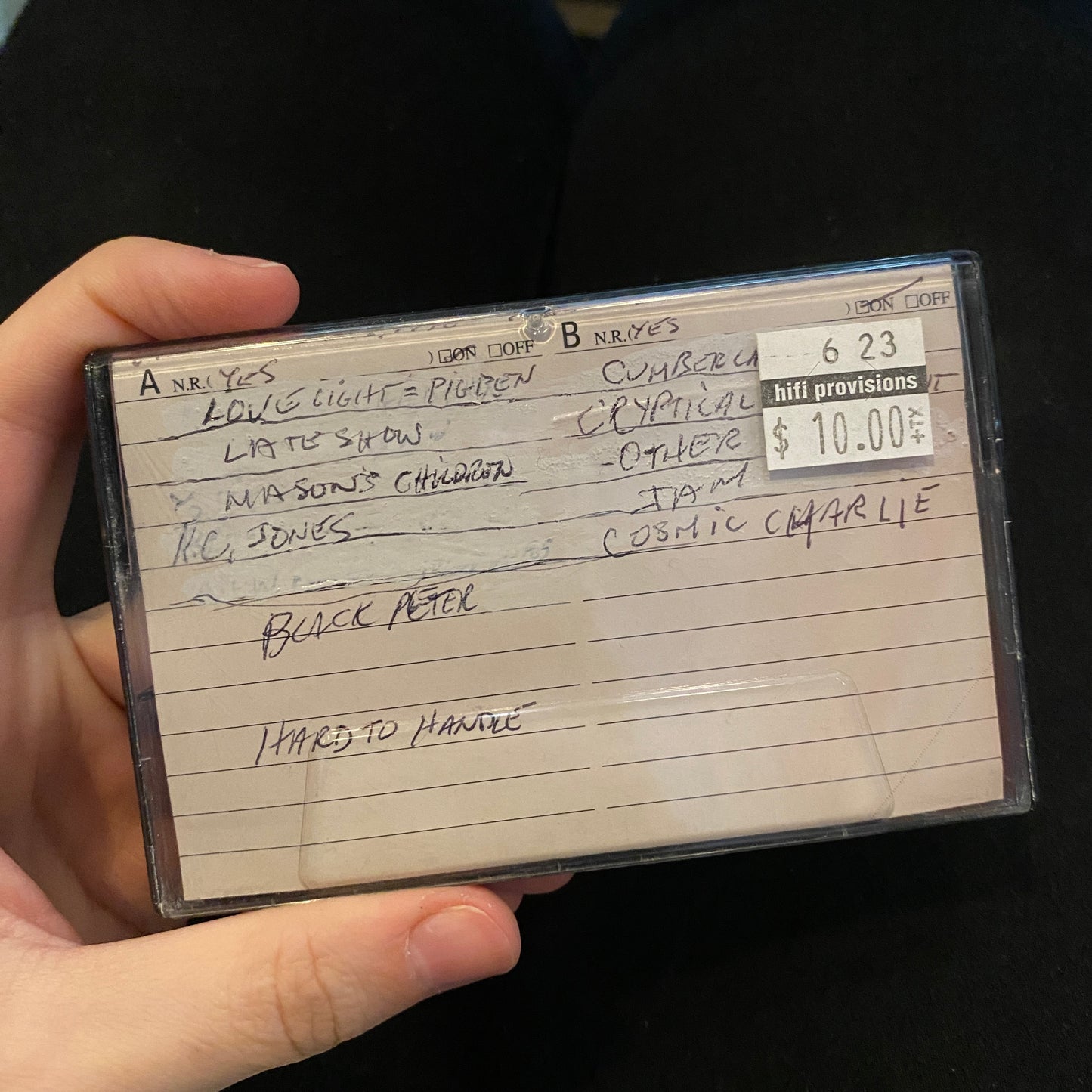 The Grateful Dead - Late Show Fillmore East, NYC 1/2/1970 (Bootleg Cassette)