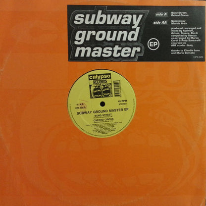 Subway Ground Master : Subway Ground Master EP (12", EP)