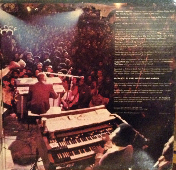 Aretha Franklin : Live At Fillmore West (LP, Album, LY )