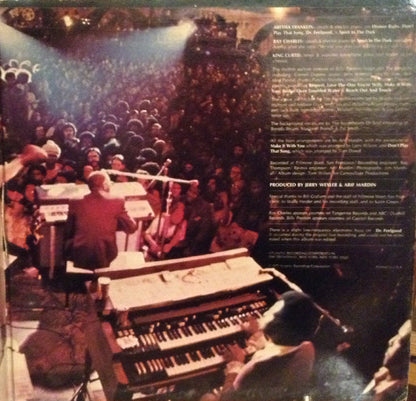Aretha Franklin : Live At Fillmore West (LP, Album, LY )