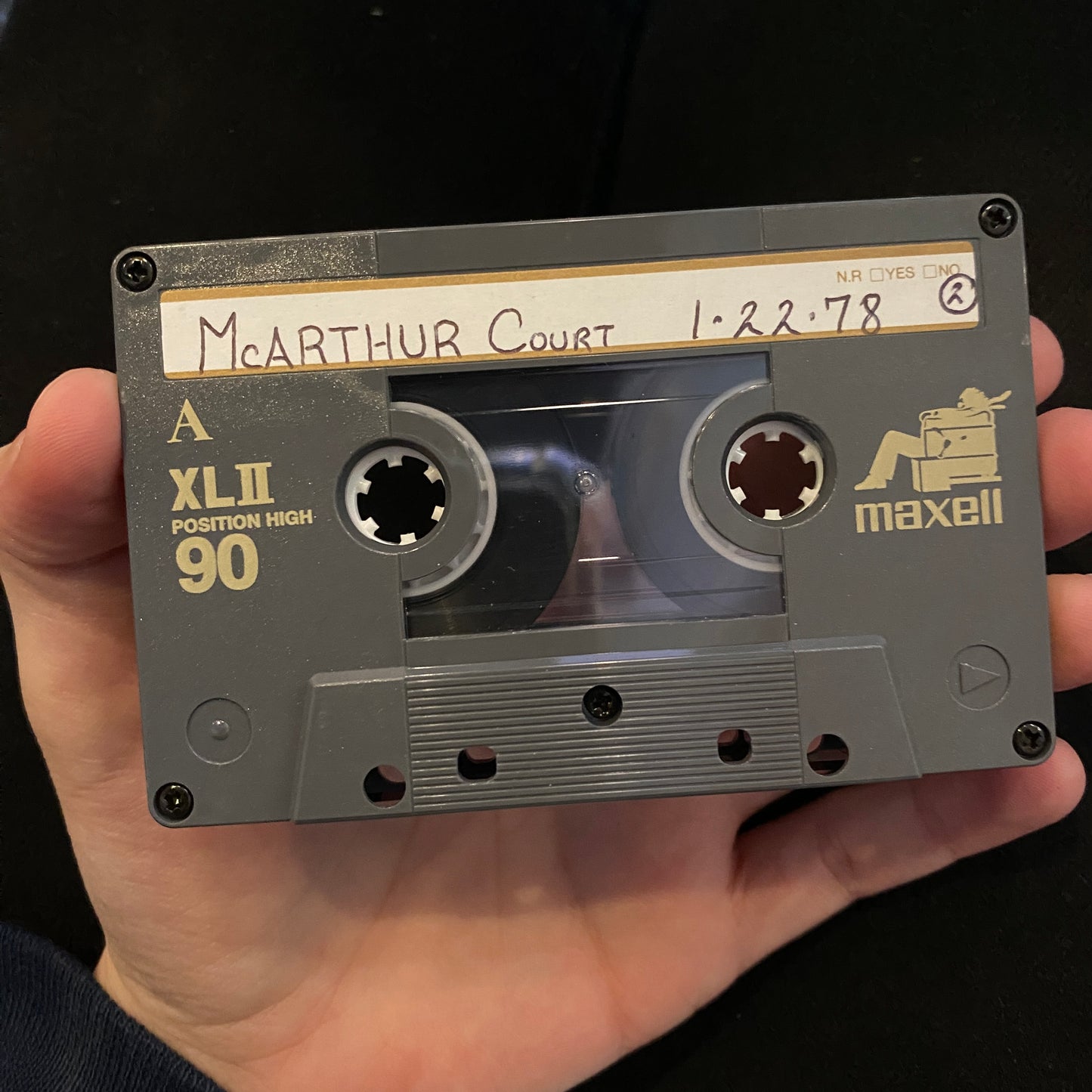 The Grateful Dead - McArthur Court, OR 1/22/1978 (Pt. 2) (Bootleg Cassette)
