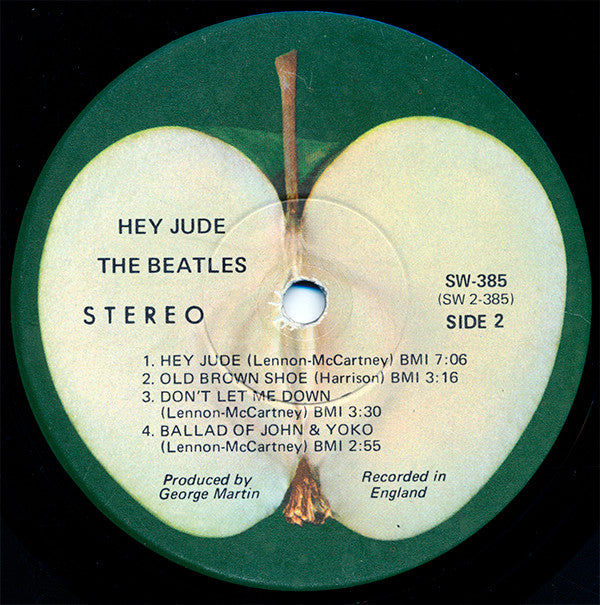 The Beatles : Hey Jude (LP, Comp, RE, Win)