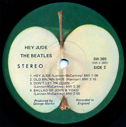 The Beatles : Hey Jude (LP, Comp, RE, Win)