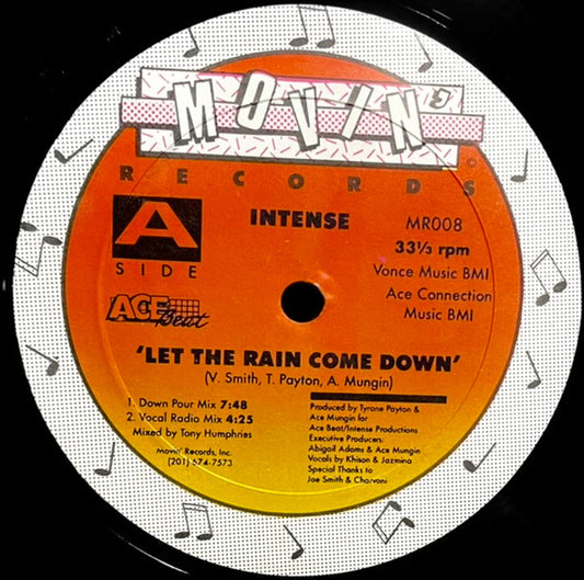 Intense (2) : Let The Rain Come Down (12")