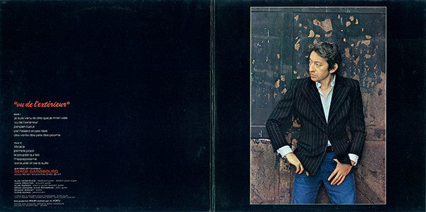 Serge Gainsbourg : Vu De L'Extérieur (LP, Album, Gat)
