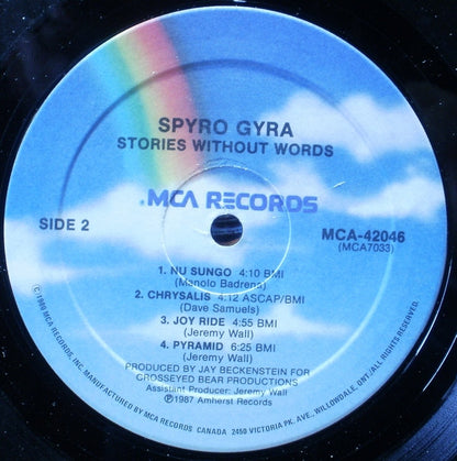 Spyro Gyra : Stories Without Words (LP, Album)