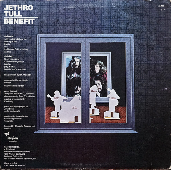 Jethro Tull : Benefit (LP, Album, RP)
