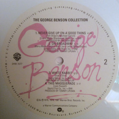 George Benson : The George Benson Collection (2xLP, Comp, Ltd, Promo, Whi)