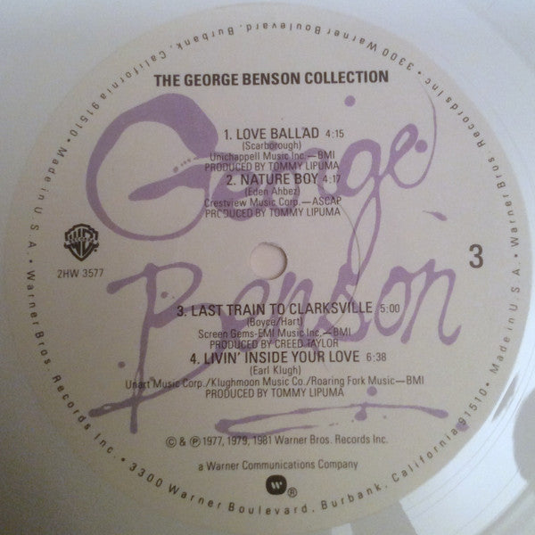 George Benson : The George Benson Collection (2xLP, Comp, Ltd, Promo, Whi)