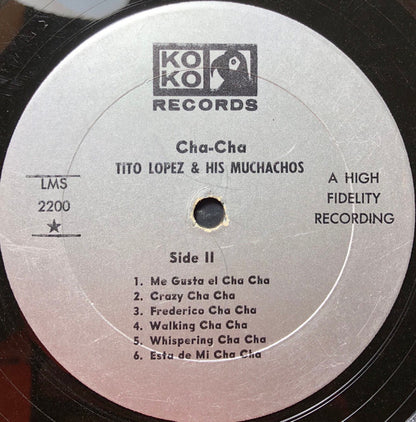 Tito Lopez And His Muchachas : Cha-Cha (LP, Album)