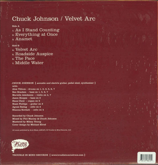 Chuck Johnson : Velvet Arc (LP, Album)