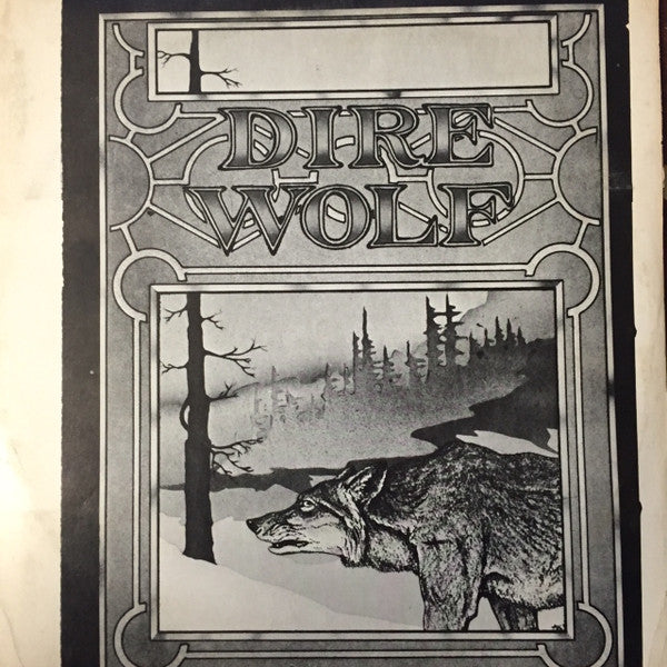 The Grateful Dead : Dire Wolf (LP, Unofficial)