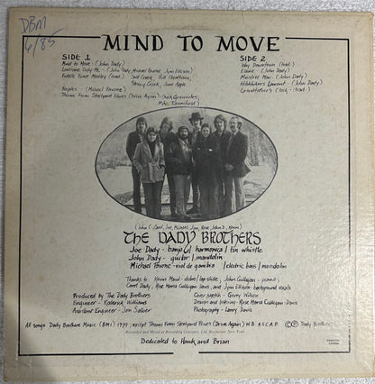 The Dady Brothers : Mind To Move (LP, Album)