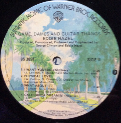 Eddie Hazel : Game, Dames And Guitar Thangs (LP, Album, Los)