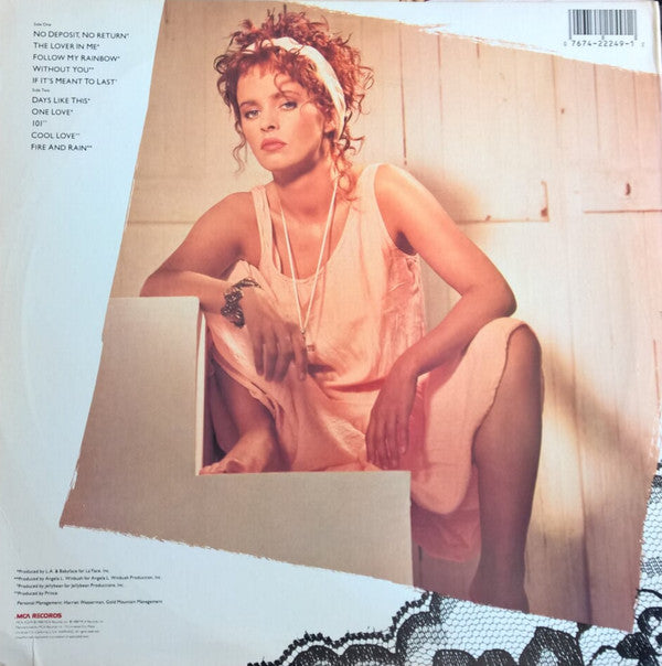 Sheena Easton : The Lover In Me (LP, Album, Glo)