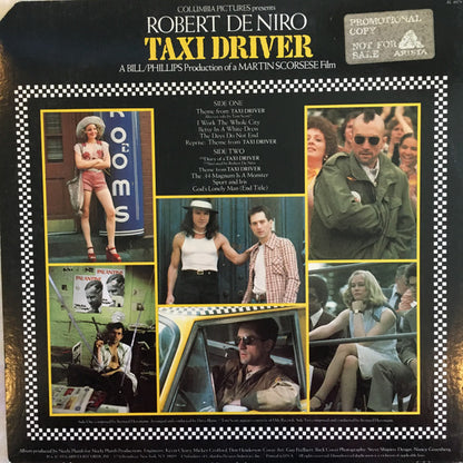 Bernard Herrmann : Taxi Driver - Original Soundtrack Recording (LP, Album, Promo)