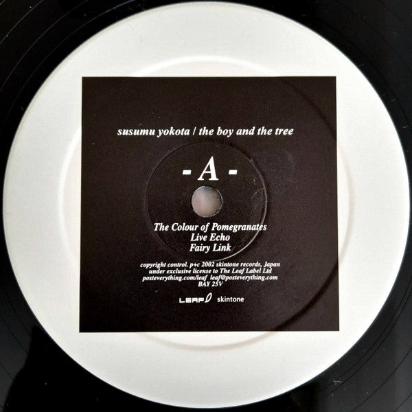 Susumu Yokota : The Boy And The Tree (2xLP, Album)
