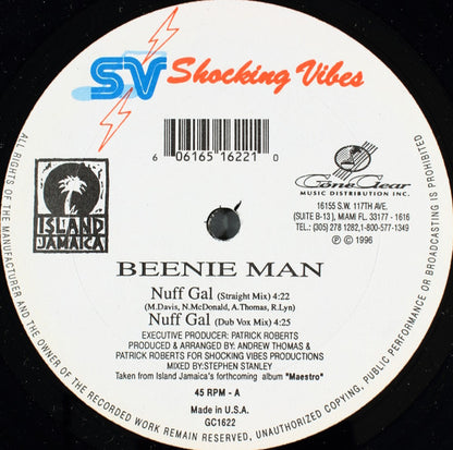 Beenie Man : Nuff Gal (12")