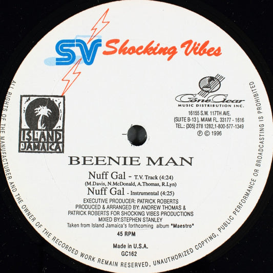 Beenie Man : Nuff Gal (12")