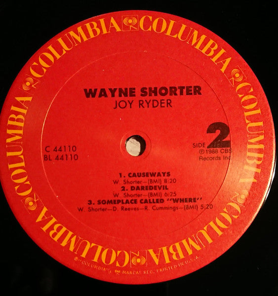 Wayne Shorter : Joy Ryder (LP, Album)