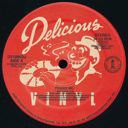 Young MC : Bust A Move (12", Promo)