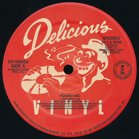 Young MC : Bust A Move (12", Promo)