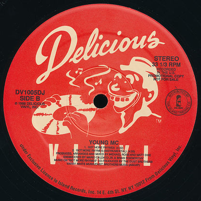 Young MC : Bust A Move (12", Promo)