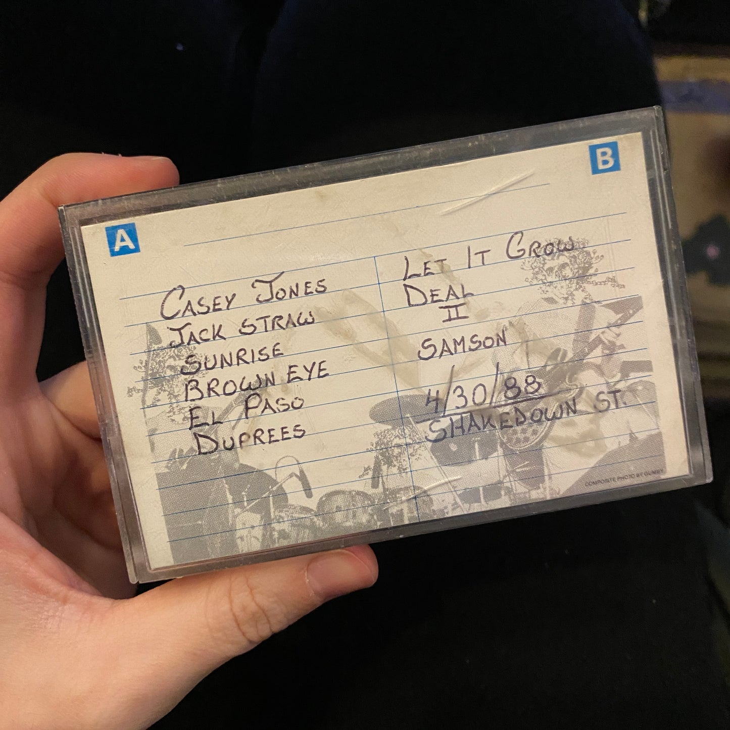The Grateful Dead - Paramount, OR 10/2/1977 (Pt. 1) (Bootleg Cassette)