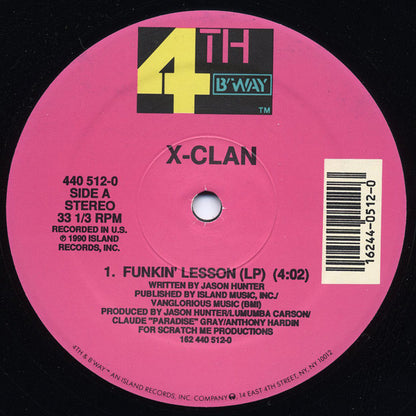 X-Clan : Funkin' Lesson (12")