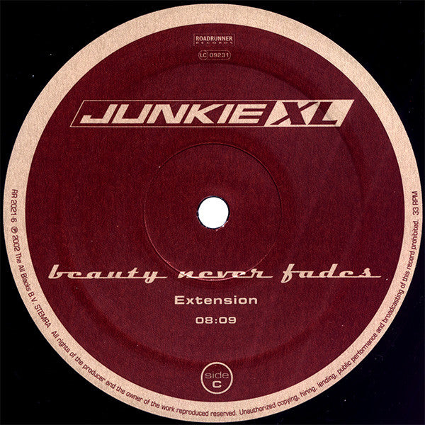 Junkie XL : Beauty Never Fades / Breezer (2x12")