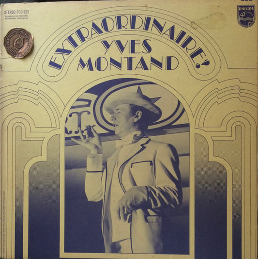 Yves Montand : Extraordinaire! (LP, Album, Promo, gat)