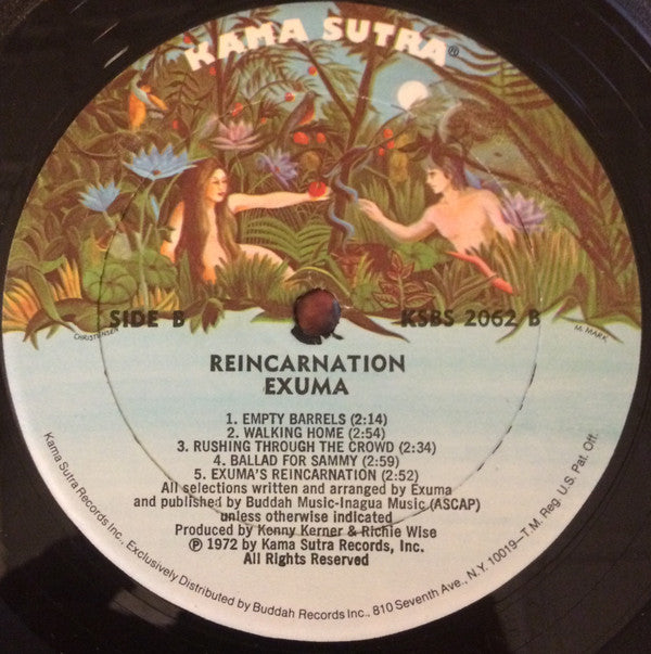 Exuma : Reincarnation (LP, Son)