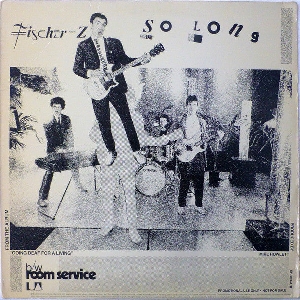 Fischer-Z : So Long (12", Promo)