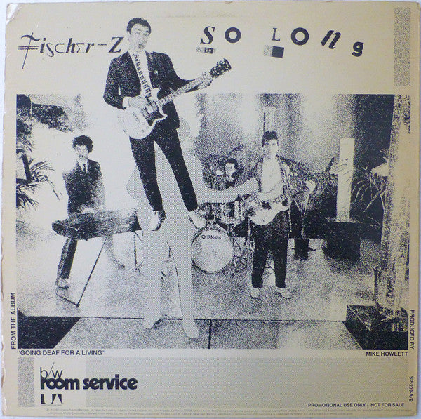 Fischer-Z : So Long (12", Promo)