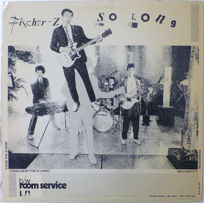 Fischer-Z : So Long (12", Promo)