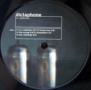 Dictaphone : M.=addiction (LP, Album)