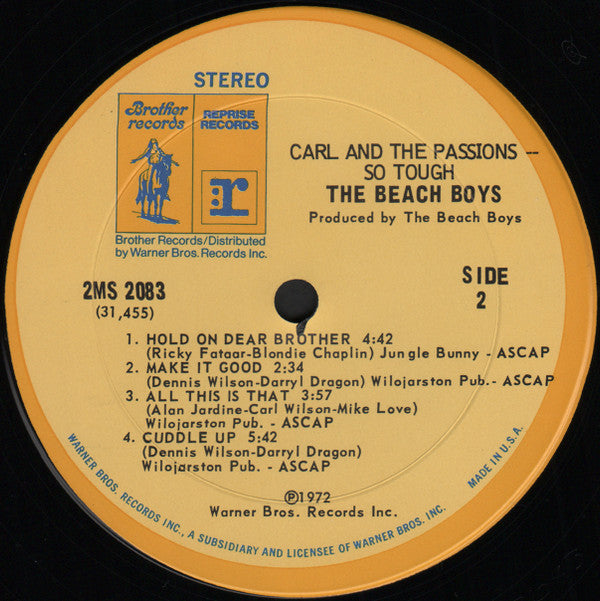 The Beach Boys : Carl And The Passions – So Tough / Pet Sounds (LP, Album + LP, Album, Mono, RE)