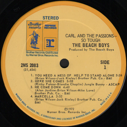 The Beach Boys : Carl And The Passions – So Tough / Pet Sounds (LP, Album + LP, Album, Mono, RE)