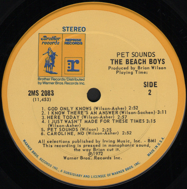 The Beach Boys : Carl And The Passions – So Tough / Pet Sounds (LP, Album + LP, Album, Mono, RE)