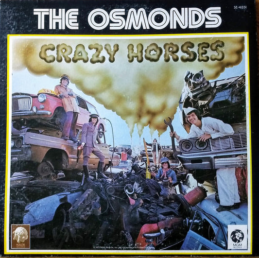 The Osmonds : Crazy Horses (LP, Album)